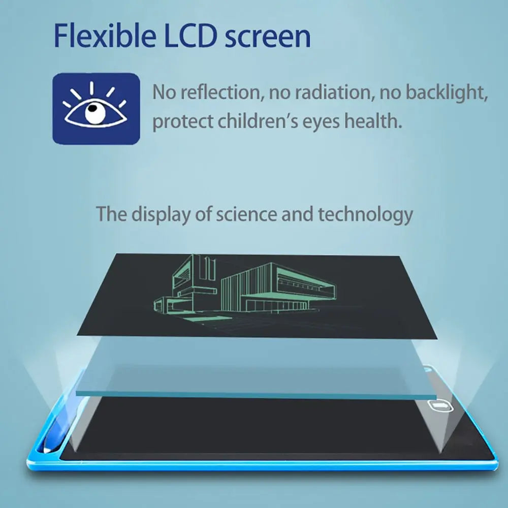 Crea: Tablero de escritura LCD electrónico